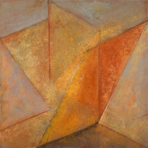 13 Ralph Freeman Implications oil on canvas 60x60cm