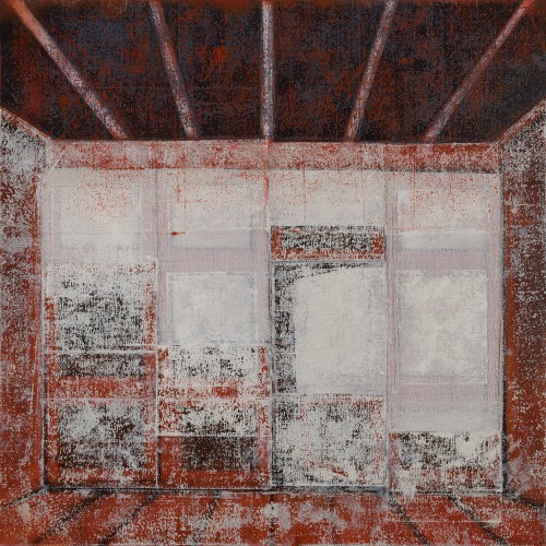 20 Ralph Freeman Fallen Night oil on linen 60x60cm